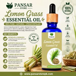 Lemongrass Essential Oil 30ml