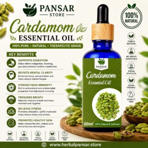 Cardamom Essential Oil 30ml