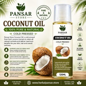 Coconut Extra Virgin Oil 120ml