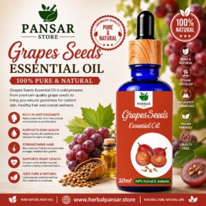 Grapes Seeds Essential Oil 30ml